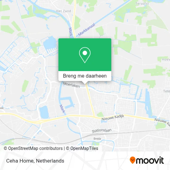 Ceha Home kaart
