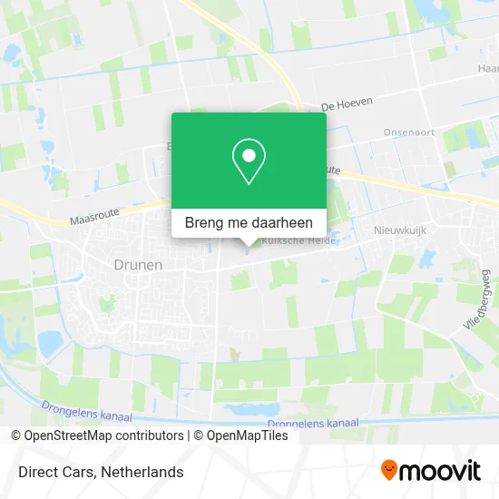 Direct Cars kaart