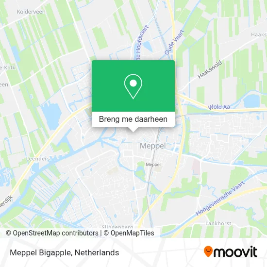 Meppel Bigapple kaart