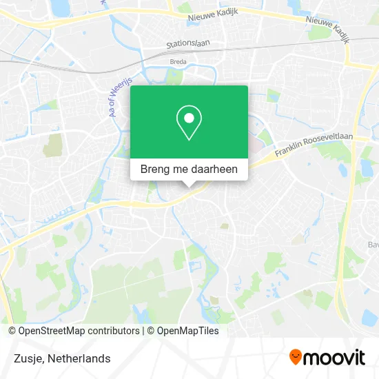 Zusje kaart