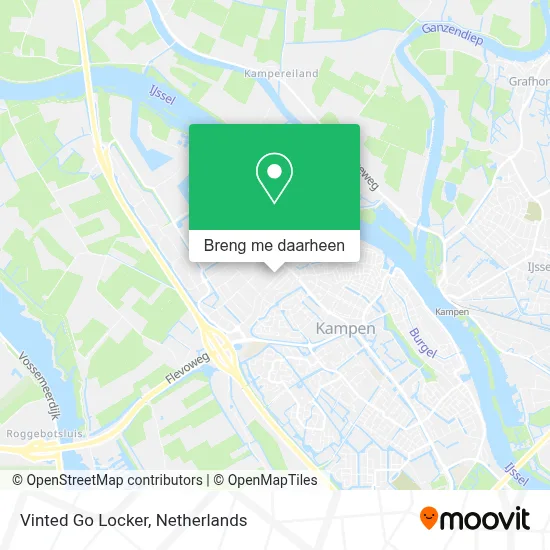 Vinted Go Locker kaart