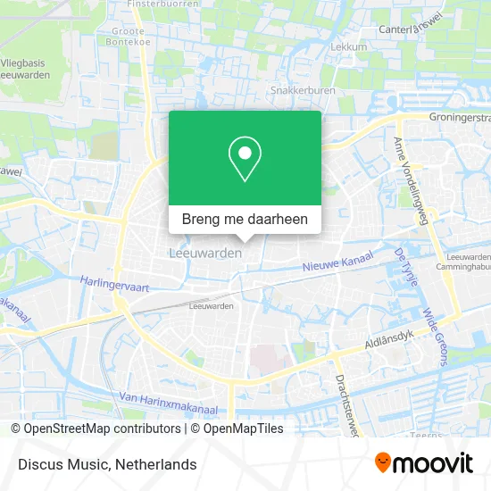 Discus Music kaart