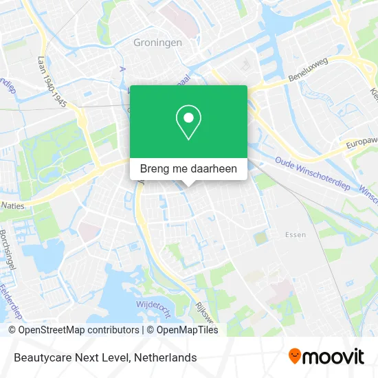 Beautycare Next Level kaart