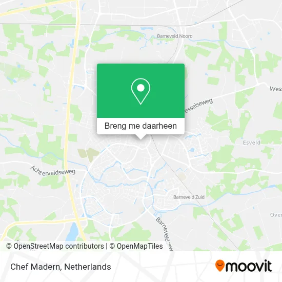 Chef Madern kaart