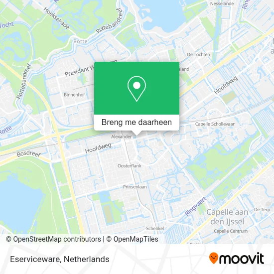 Eserviceware kaart