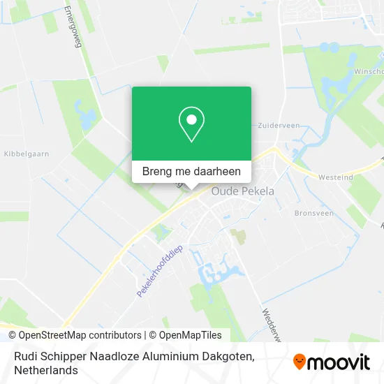 Rudi Schipper Naadloze Aluminium Dakgoten kaart