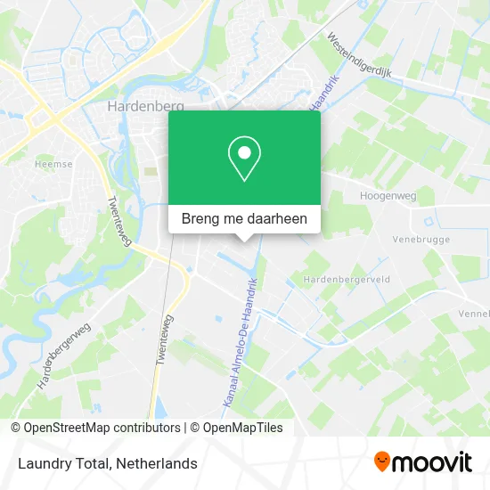 Laundry Total kaart