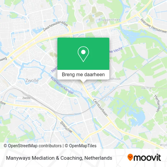 Manyways Mediation & Coaching kaart