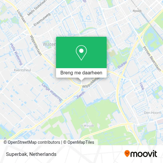 Superbak kaart