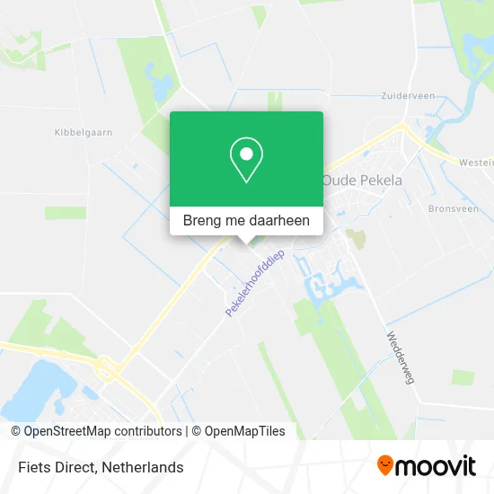 Fiets Direct kaart