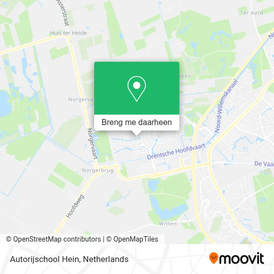 Autorijschool Hein kaart