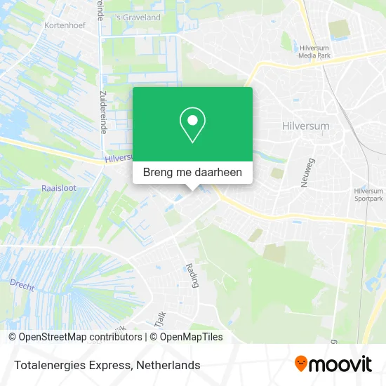Totalenergies Express kaart