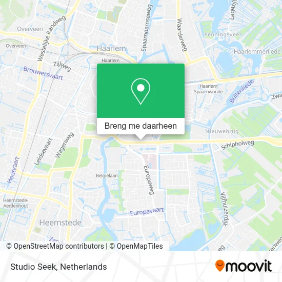 Studio Seek kaart