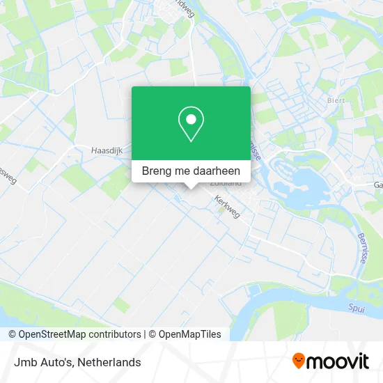 Jmb Auto's kaart