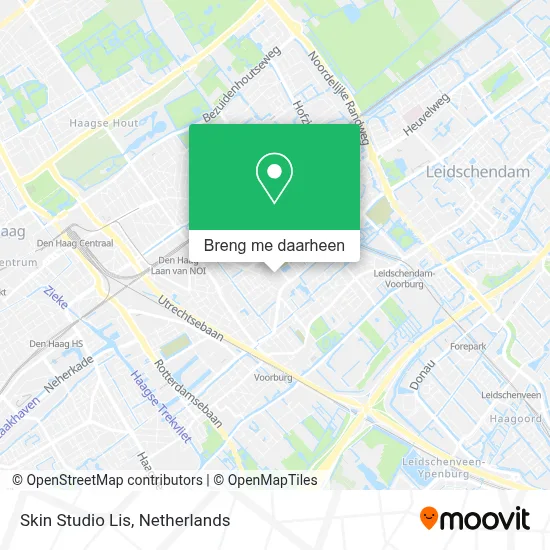 Skin Studio Lis kaart
