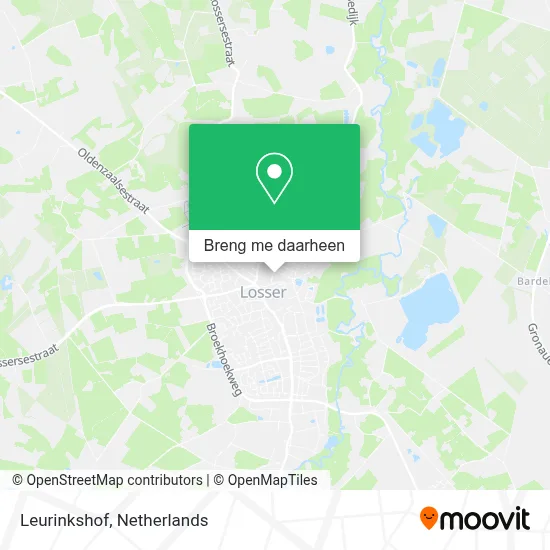 Leurinkshof kaart