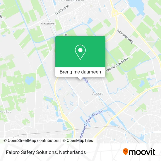 Falpro Safety Solutions kaart