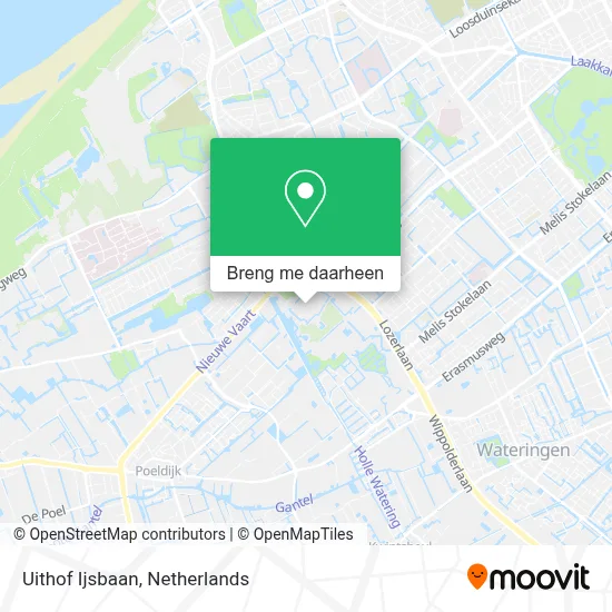 Uithof Ijsbaan kaart