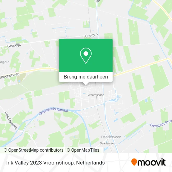 Ink Valley 2023 Vroomshoop kaart