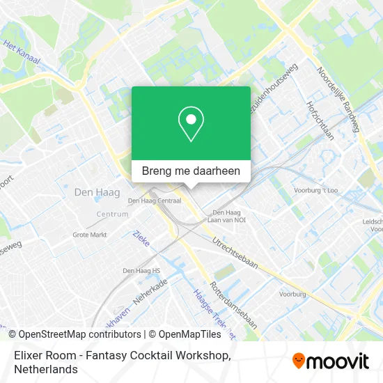 Elixer Room - Fantasy Cocktail Workshop kaart