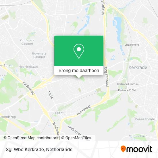 Sgl Wbc Kerkrade kaart