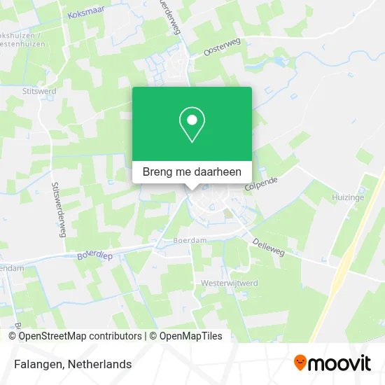 Falangen kaart