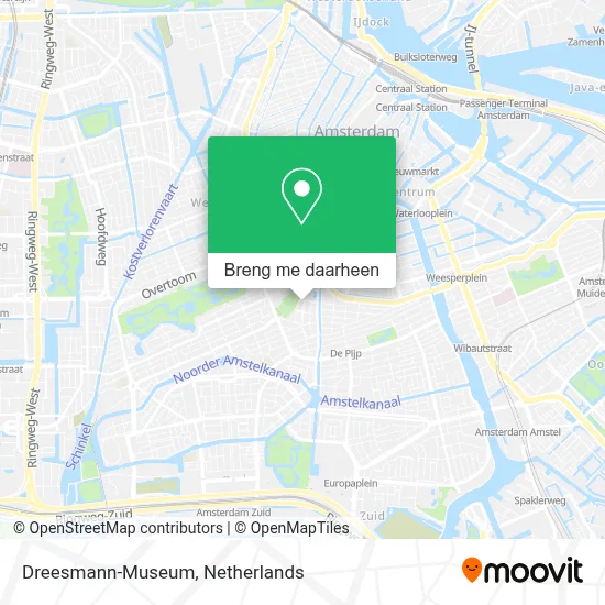 Dreesmann-Museum kaart