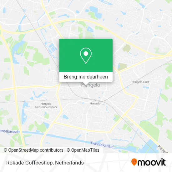 Rokade Coffeeshop kaart