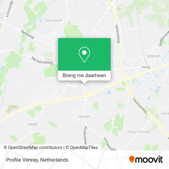 Profile Venray kaart