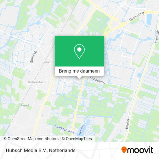 Hubsch Media B.V. kaart