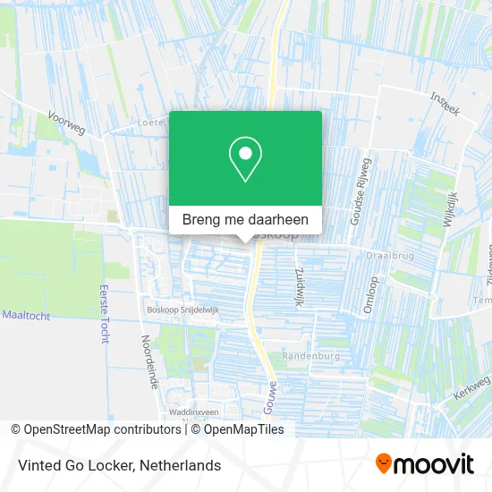 Vinted Go Locker kaart