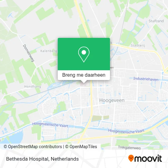 Bethesda Hospital kaart