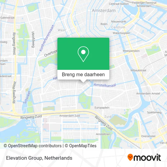 Elevation Group kaart