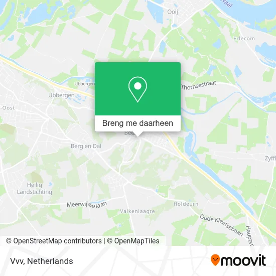 Vvv kaart