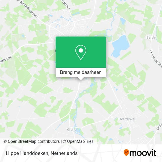 Hippe Handdoeken kaart