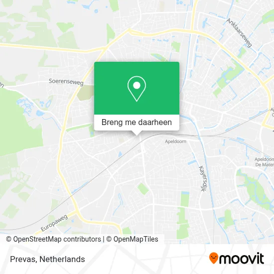 Prevas kaart