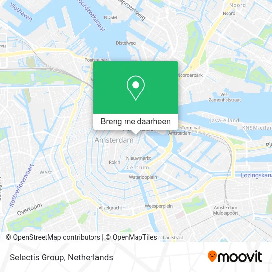 Selectis Group kaart