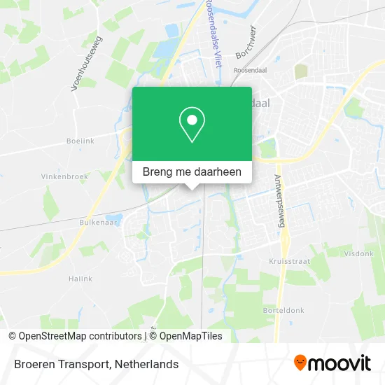 Broeren Transport kaart