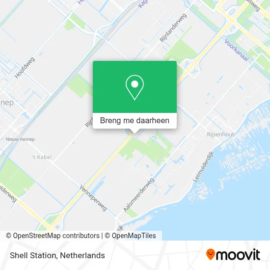Shell Station kaart