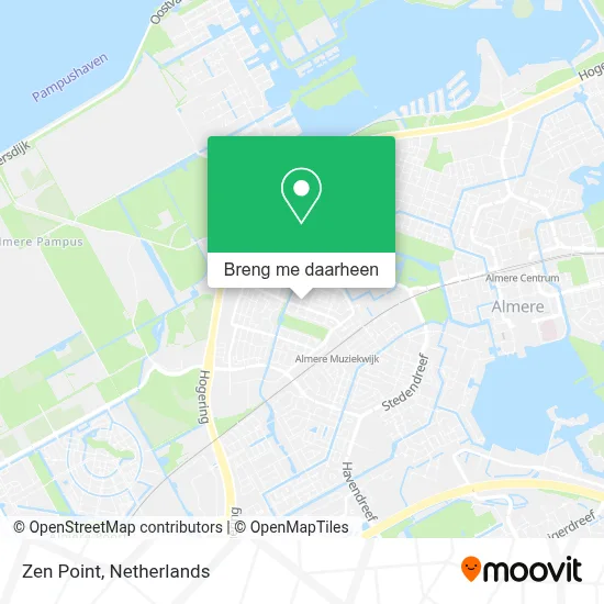 Zen Point kaart