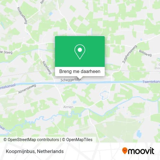 Koopmijnbus kaart