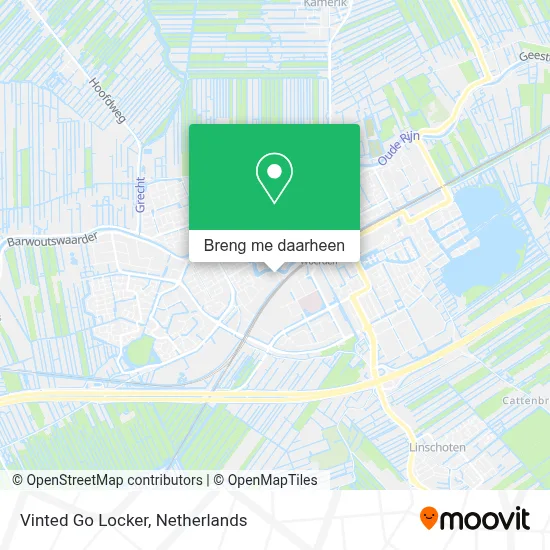 Vinted Go Locker kaart