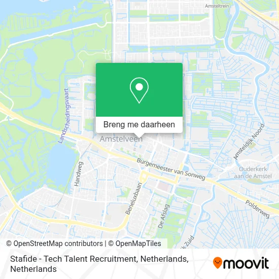 Stafide - Tech Talent Recruitment, Netherlands kaart