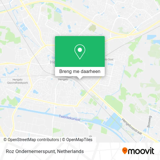 Roz Ondernemerspunt kaart