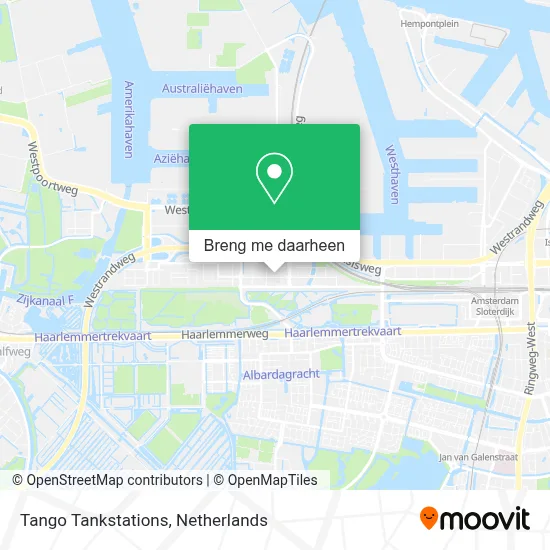 Tango Tankstations kaart