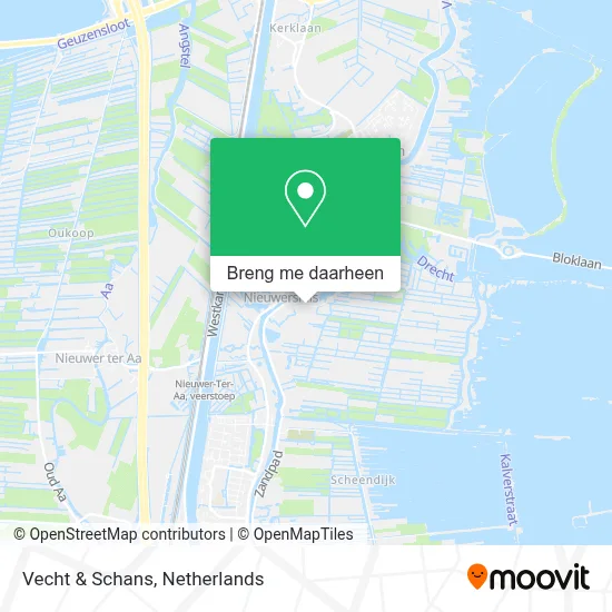 Vecht & Schans kaart