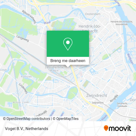 Vogel B.V. kaart
