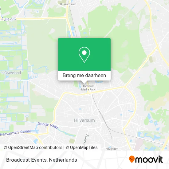 Broadcast Events kaart