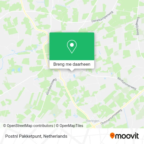 Postnl Pakketpunt kaart
