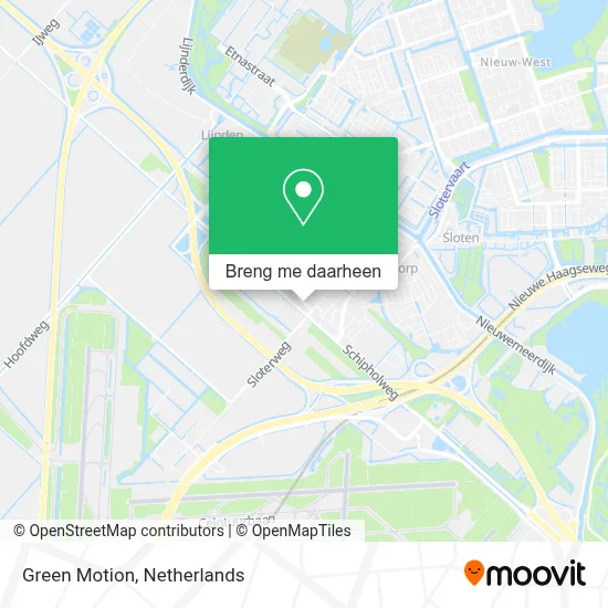 Green Motion kaart